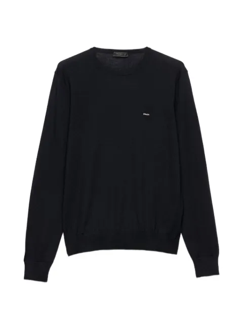 Prada superfine wool crew-neck sweater