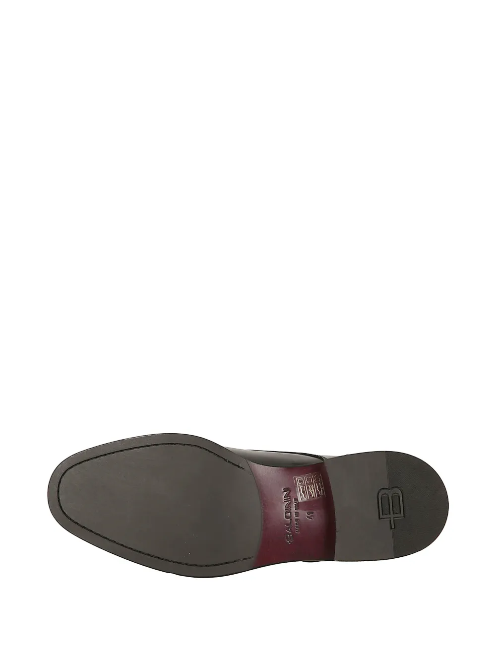 Baldinini Leren derby schoenen Zwart