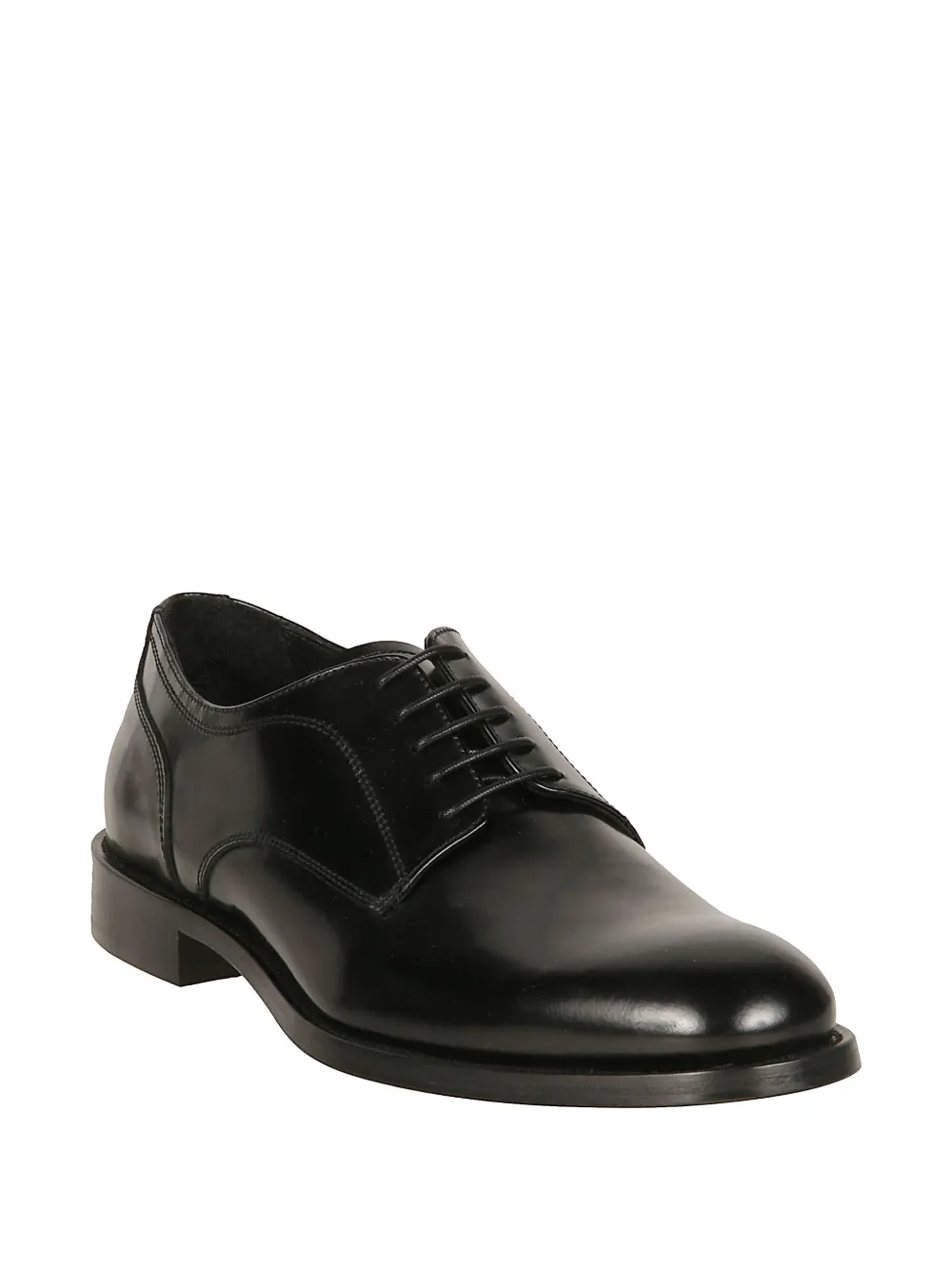 Baldinini Leren derby schoenen Zwart