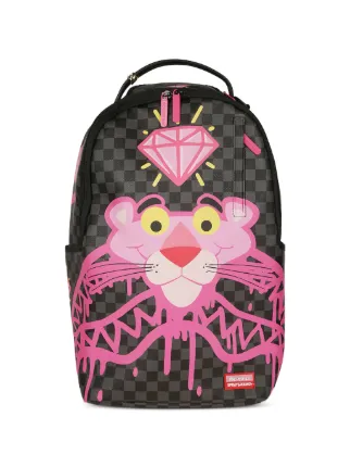 SPRAYGROUND PINK PANTHER リュック Sprayground x Pink Panther Diamond Shark Backpack | Black | FARFETCH