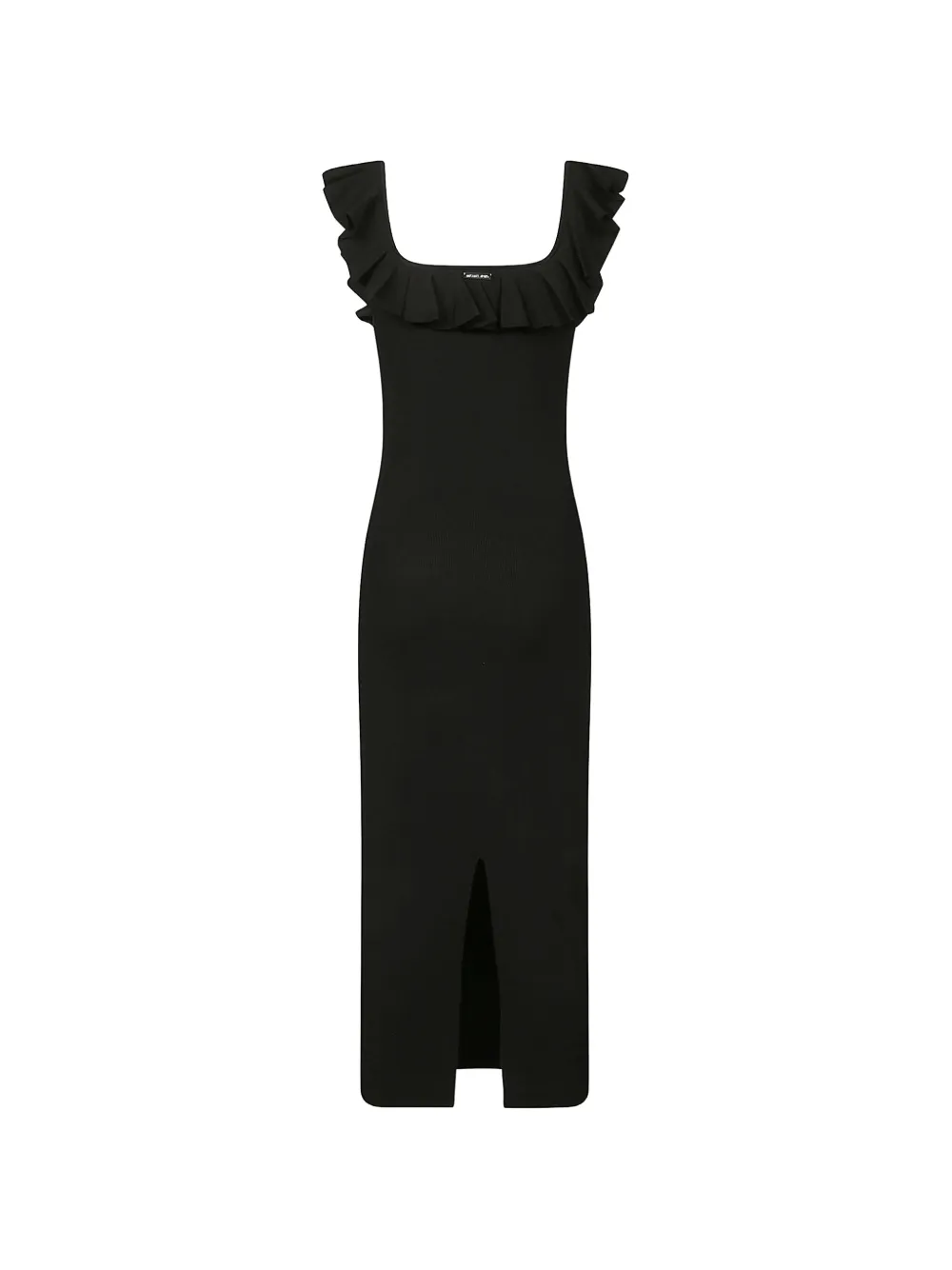 Michael Kors ruffled-neckline dress - Nero