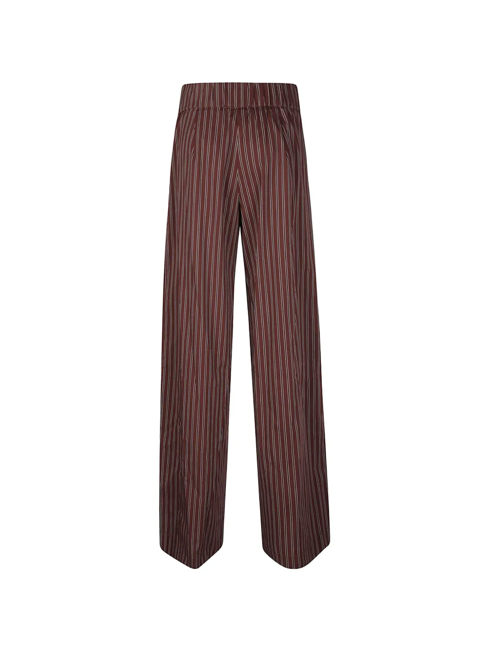 Patrizia Pepe Gestreepte broek Bruin