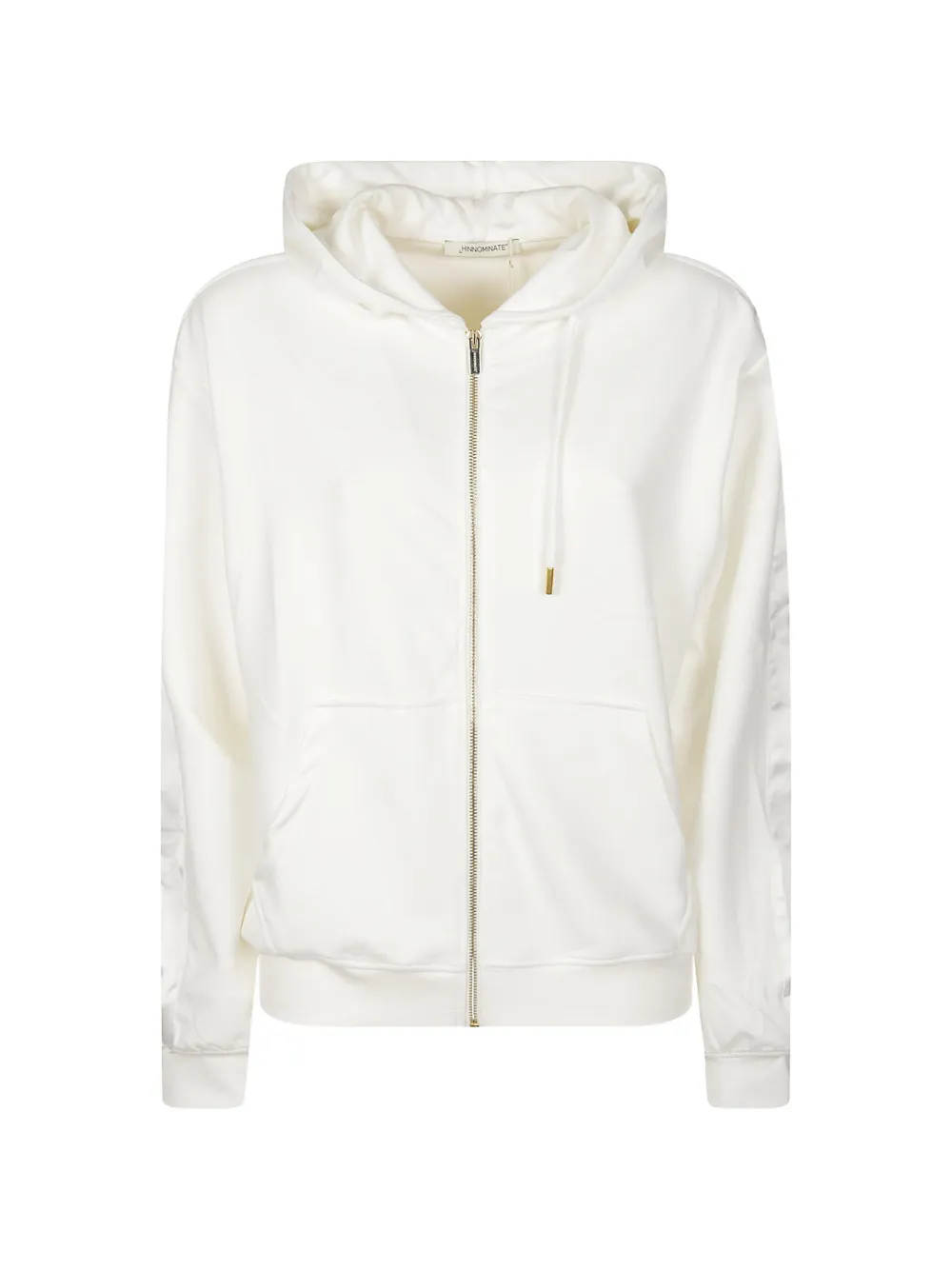HINNOMINATE zip-up hoodie - Nude