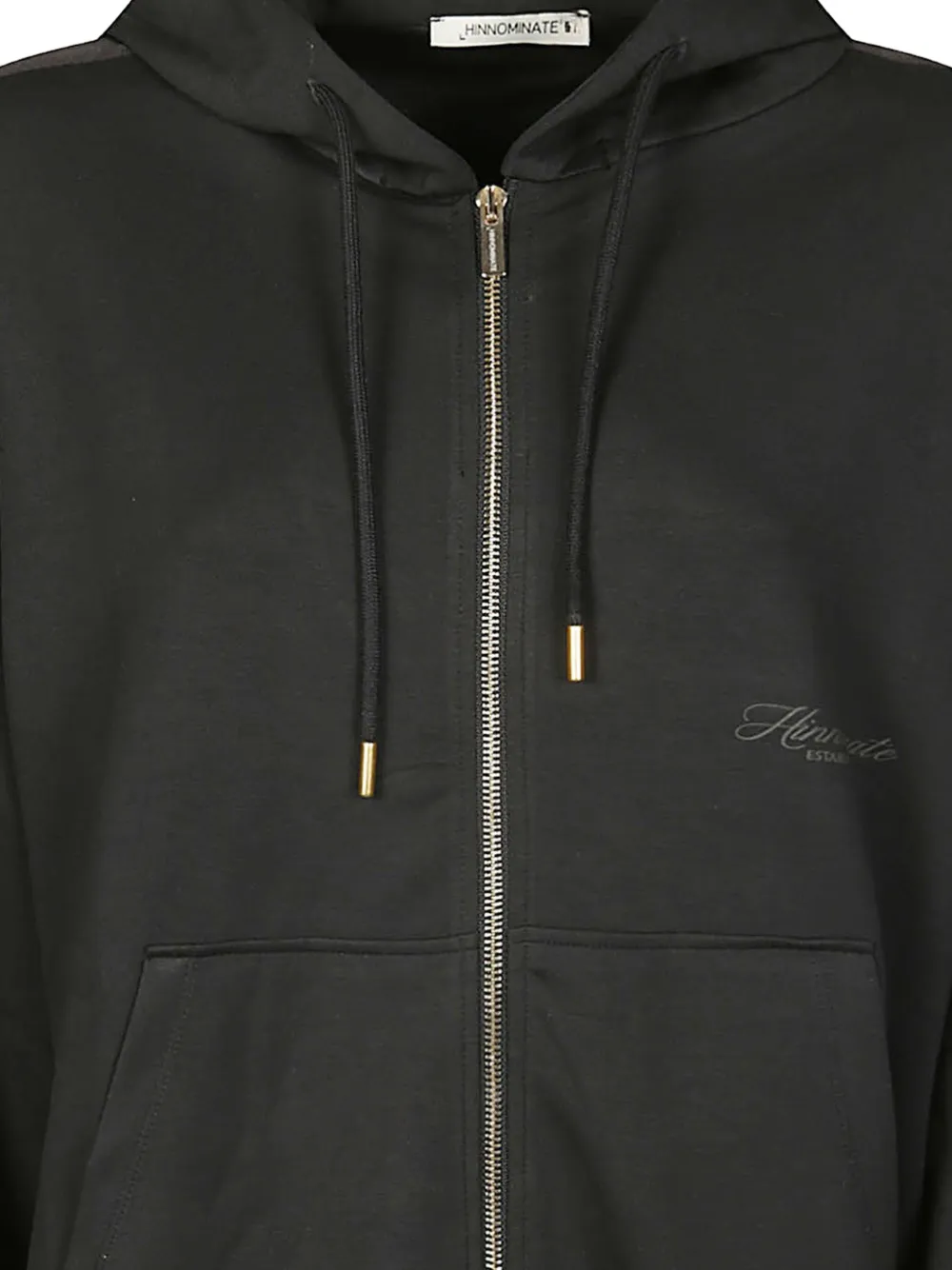 HINNOMINATE Hoodie met rits Zwart