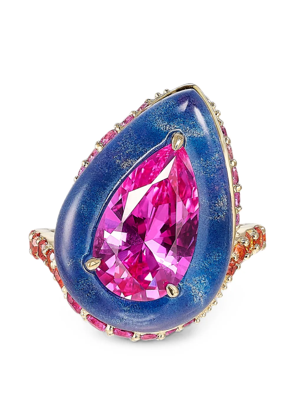 Anabela Chan Sunset Elixir Ring In 金色