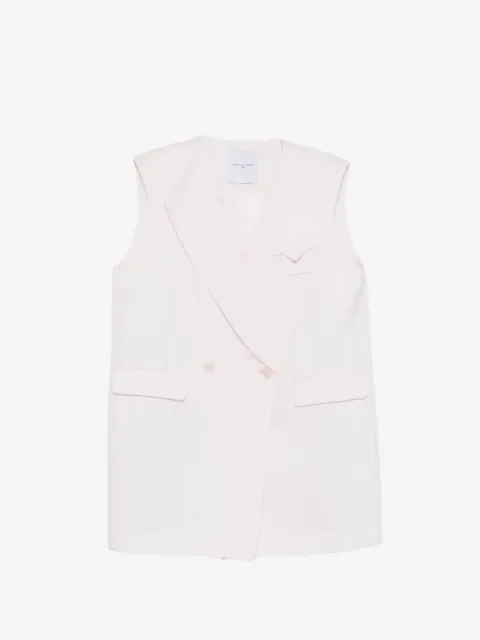 Isabelle Blanche double-breasted vest