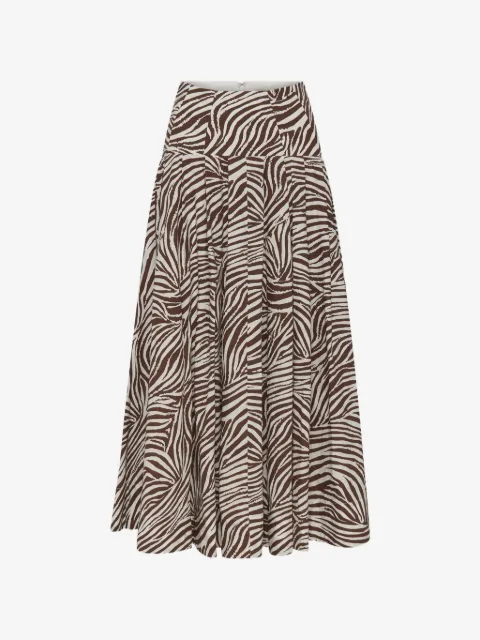 Nicholas Yasmin skirt - striata print