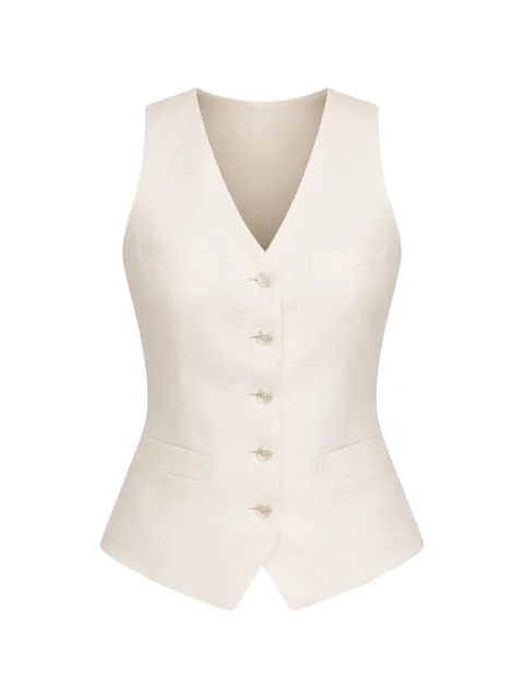 Lauren Ralph Lauren buttoned V-neck waistcoat
