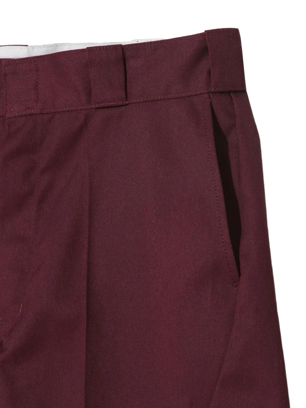 Undercover Broek met labelpatch Rood