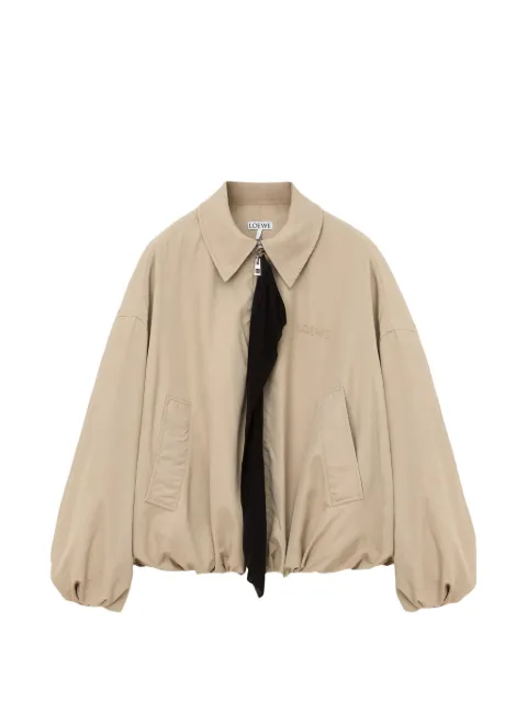 LOEWE Jaqueta com logo bordado