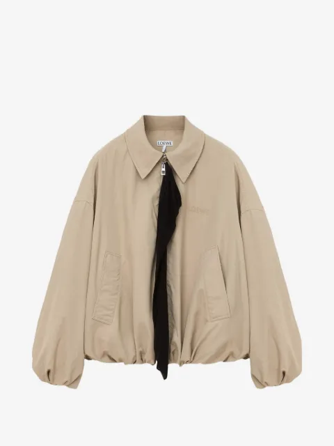 LOEWE logo-embroidered jacket