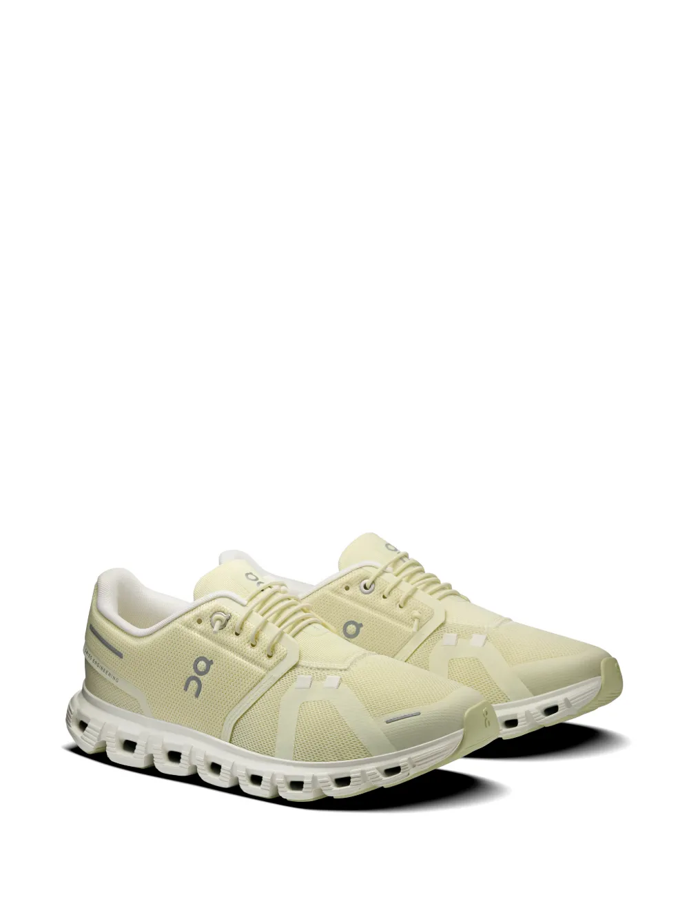 On Cloud 6 lace-up sneakers Beige