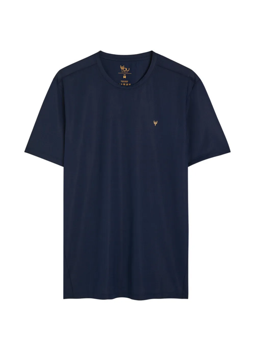 NOW YOU LIVE Shearsby logo-detail T-shirt - Blu