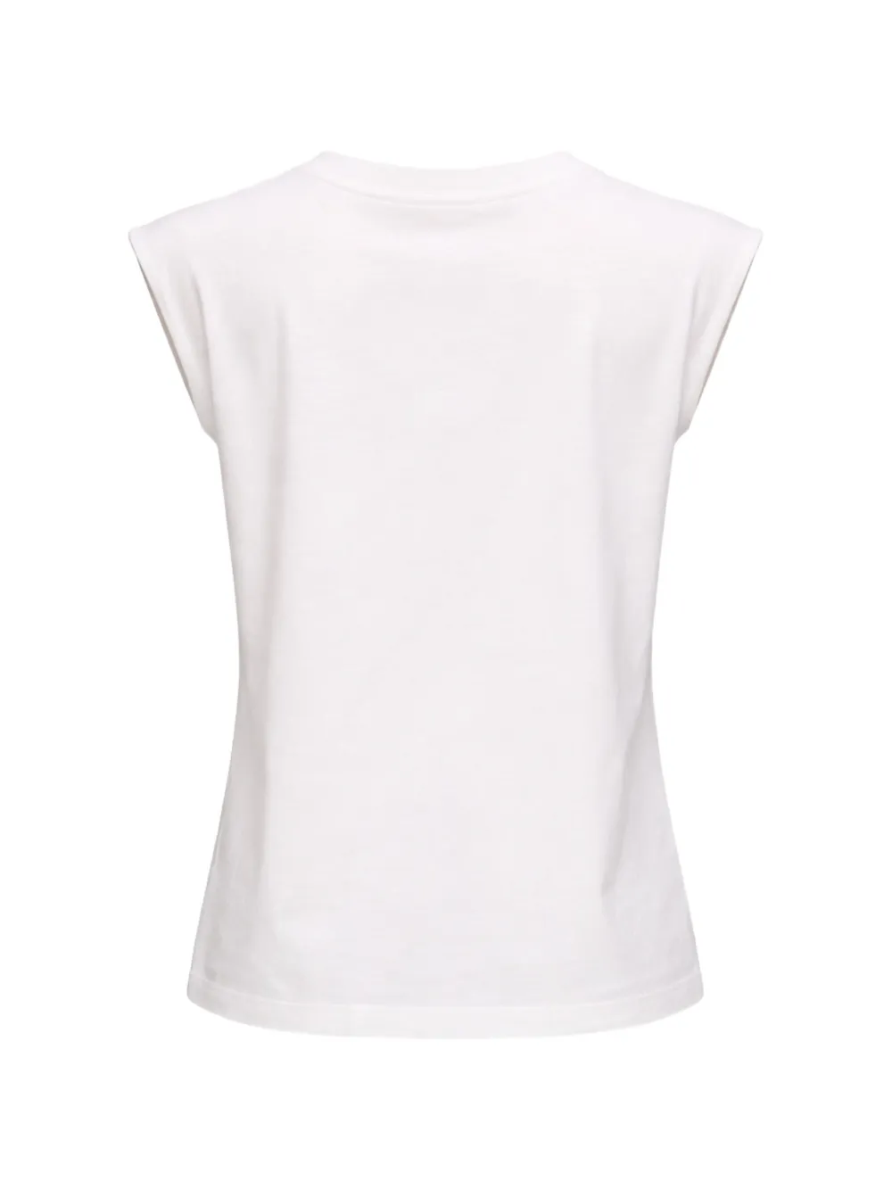 Karl Lagerfeld Tanktop met kenmerkende afwerking Wit