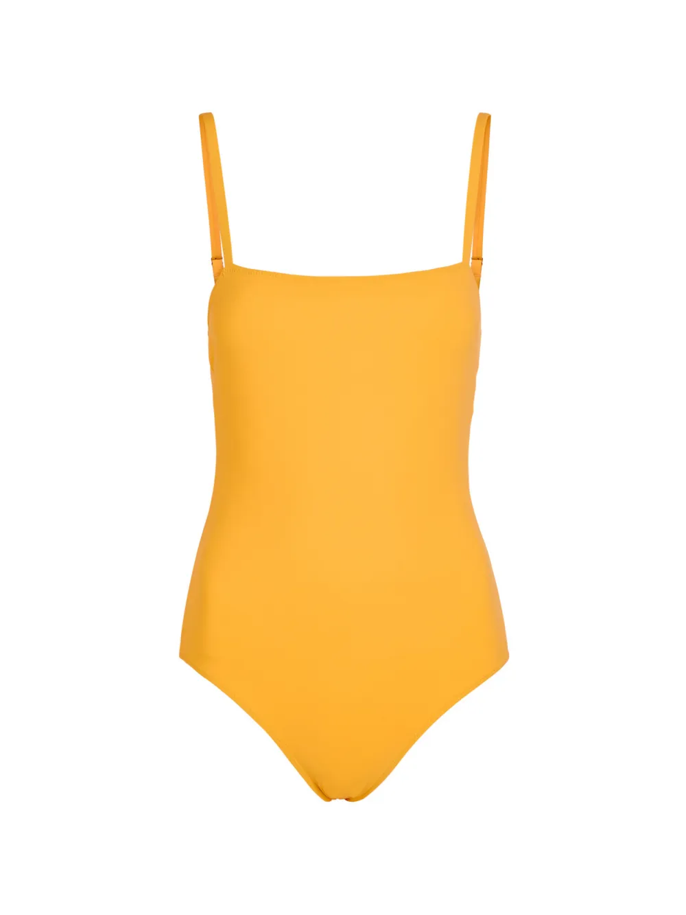 nounou Anita square-neck swimsuit - Giallo