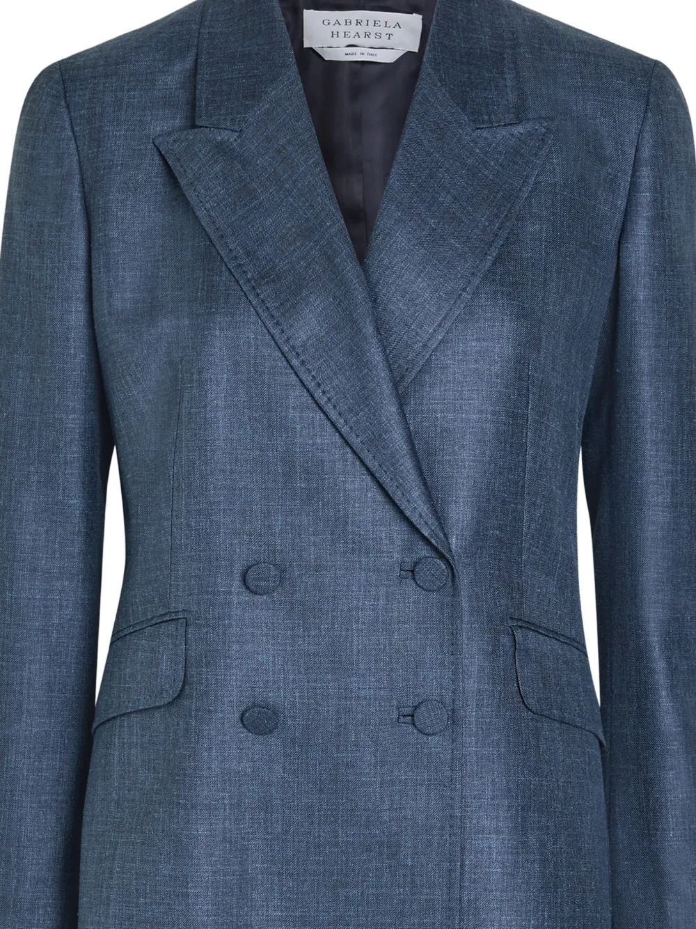  Gabriela Hearst Double-breasted Blazer - Blue 