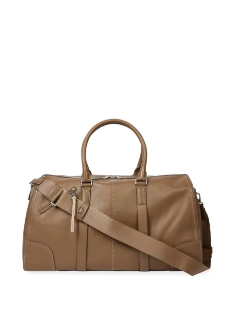 Paul Smith bolsa de viaje de piel con cierre 