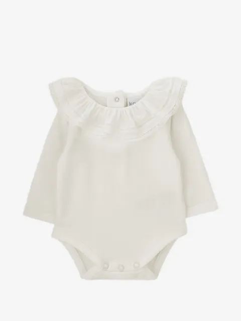 Knot ruffled-collar body