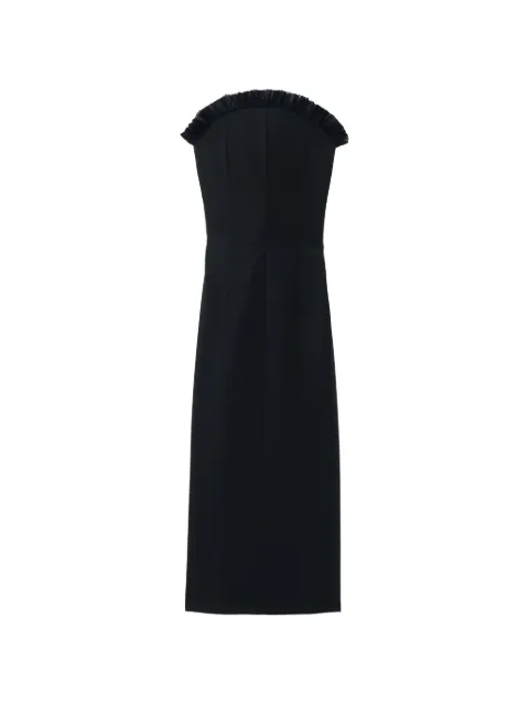 Alexander McQueen ruffled midi dress