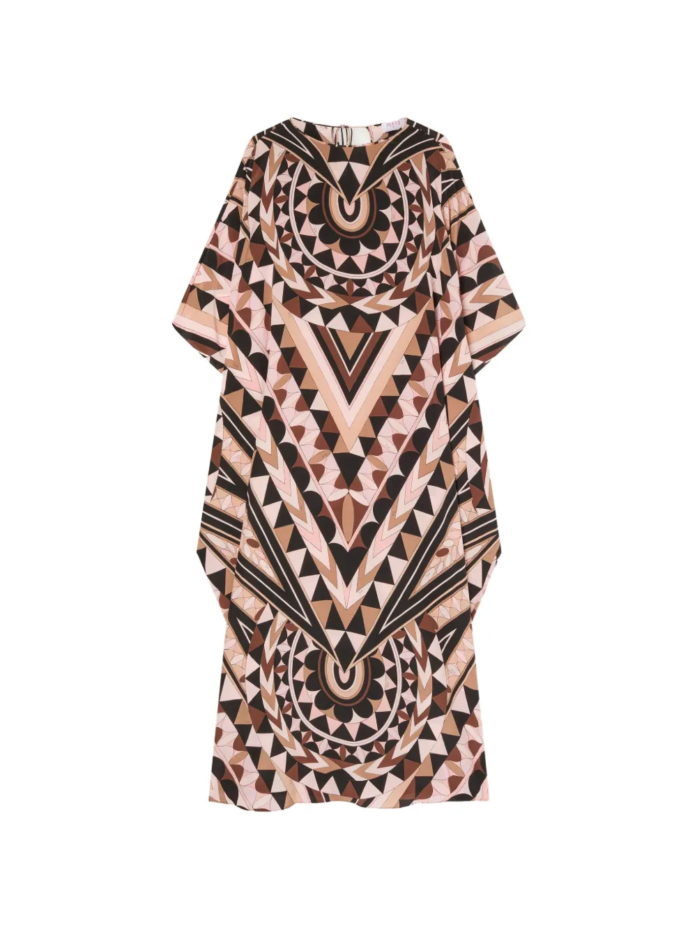  Pucci Manuba-print Caftan - Black 