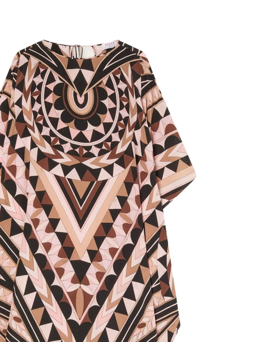 PUCCI Tuniek met Manuba-print Zwart