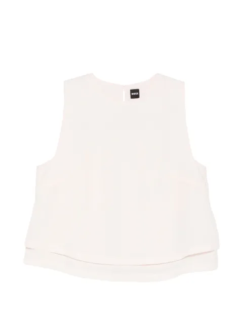 BOSS haut à design superposé