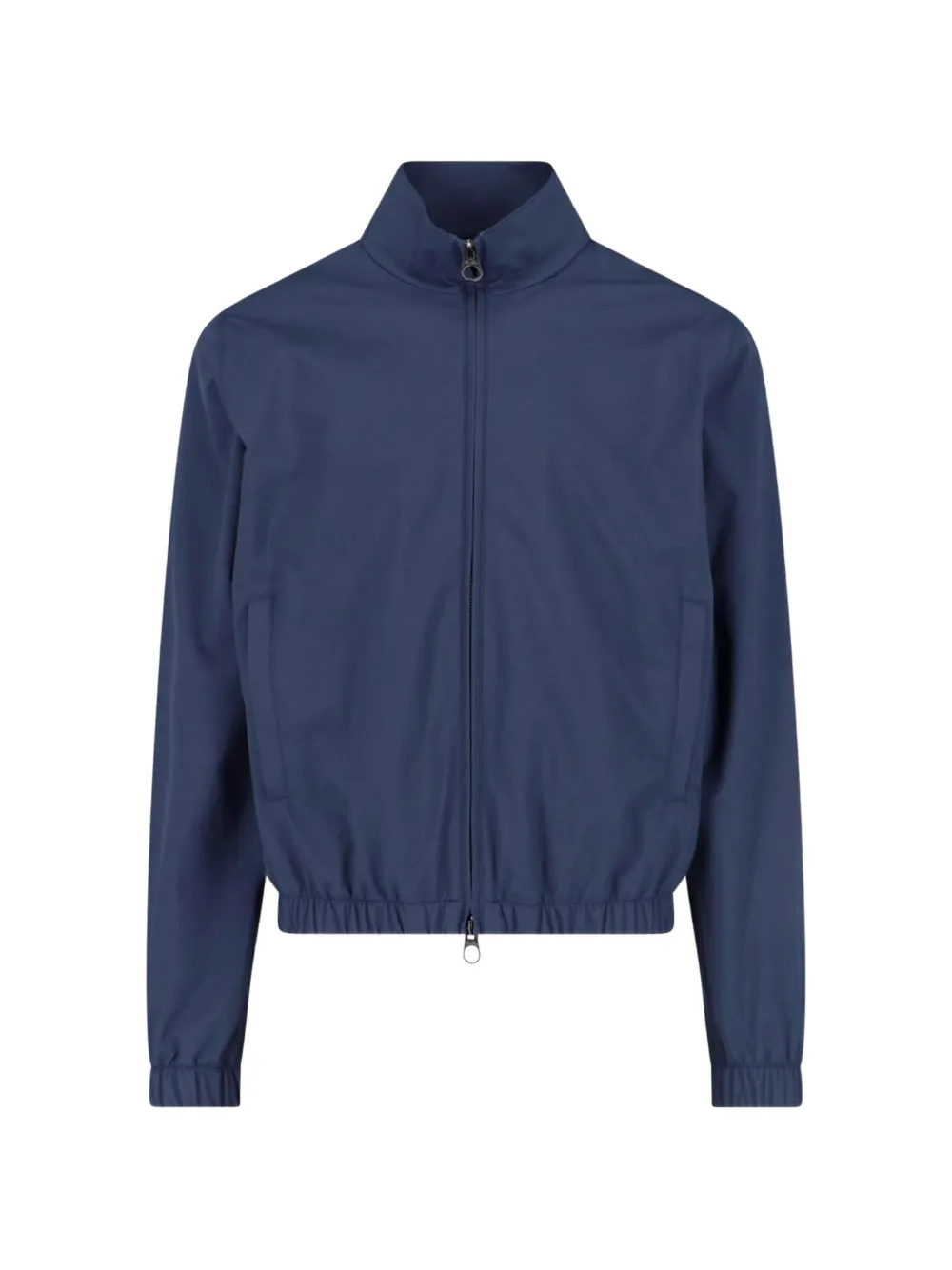 Loro Piana zipped bomber jacket - Blu