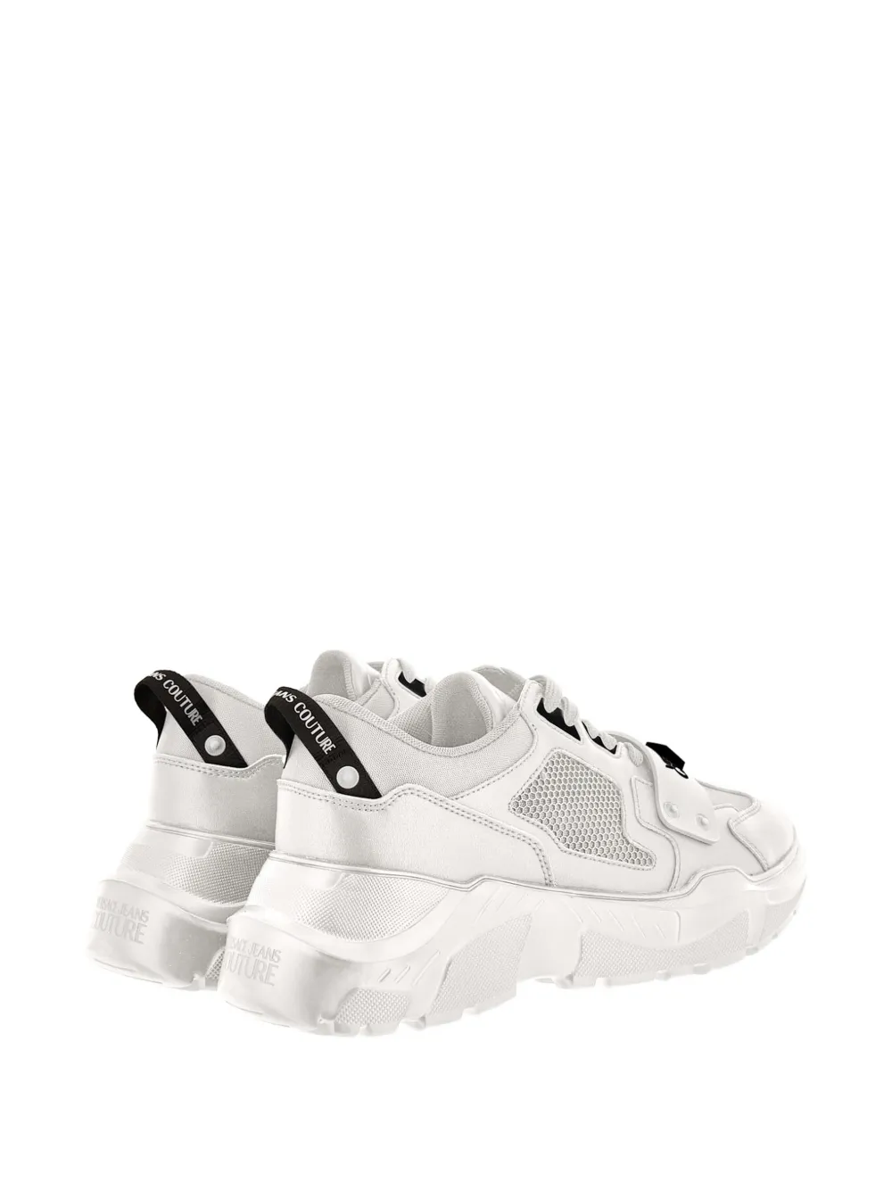 Versace Jeans Couture Sneakers met vlakken Wit