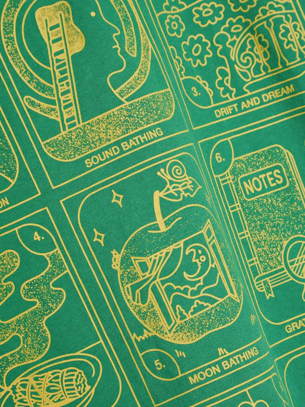  Damson Madder Graphic-print T-shirt - Green 