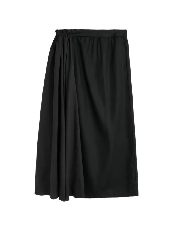 OUR LEGACY Beach Skirt in Black