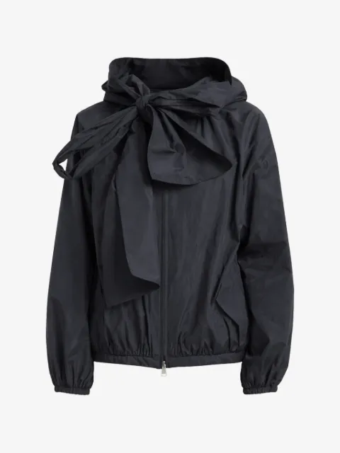 Moncler bow hooded jacket