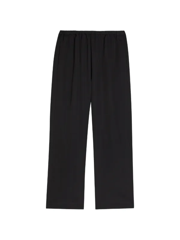 Róhe Elasticated-waist Trousers in Black