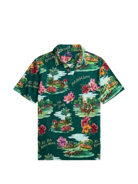 Polo Ralph Lauren floral print polo shirt