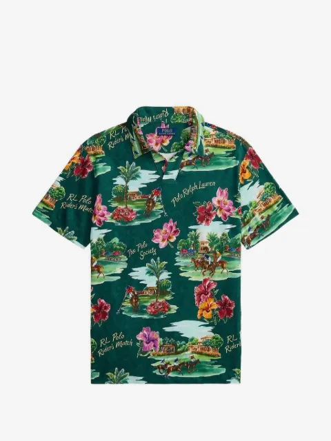 Polo Ralph Lauren floral print polo shirt