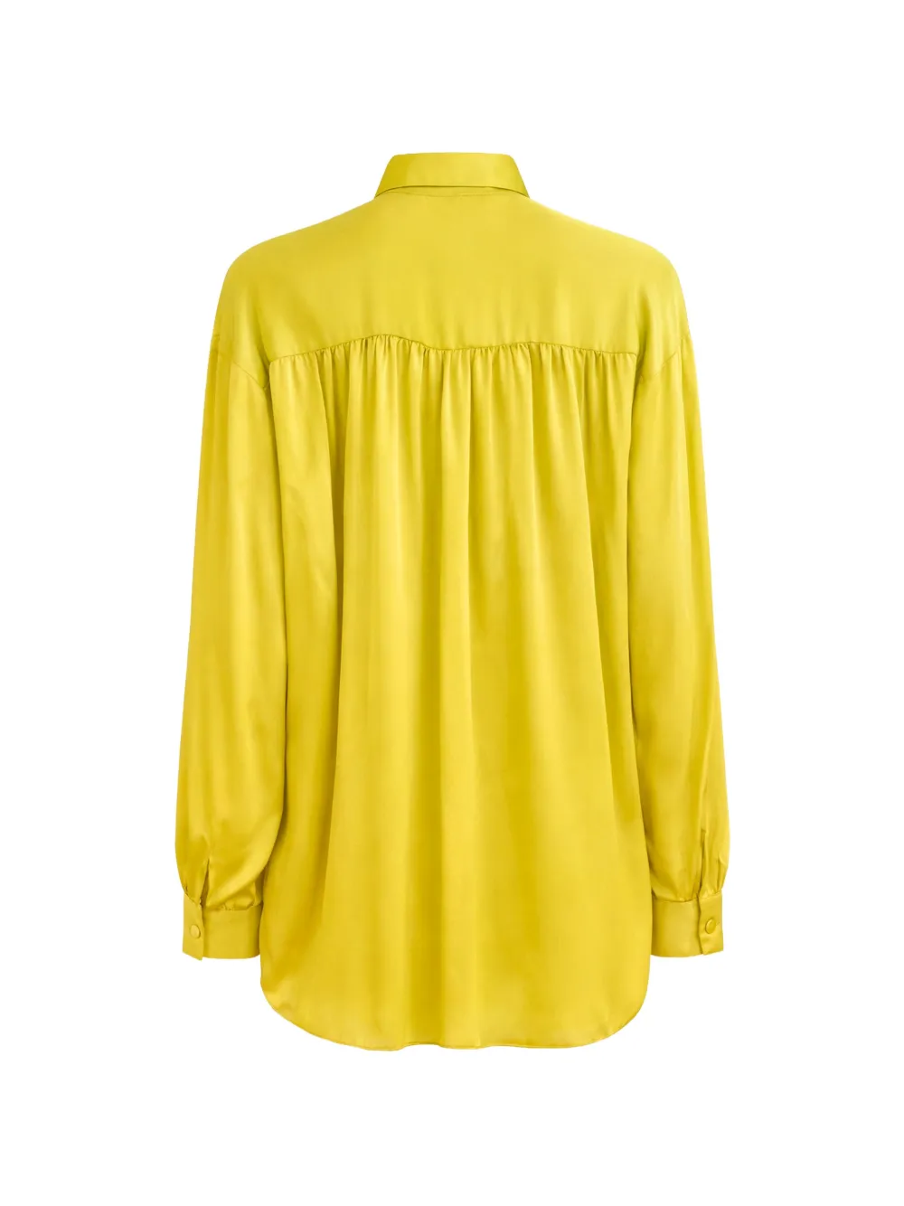 Ulla Johnson Gesture blouse met ruches Geel
