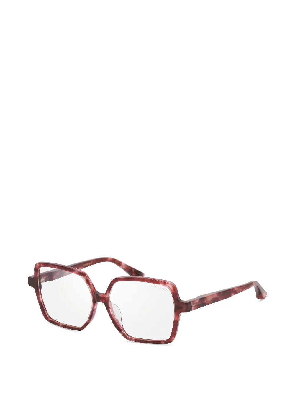  Dita Eyewear Imprynt Oversized-frame Glasses - Red 