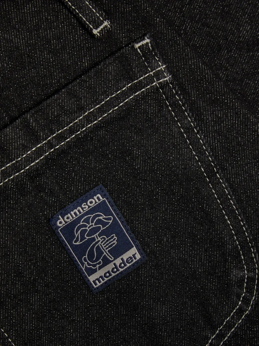  Damson Madder Pascal Loose-fit Jeans - Black 