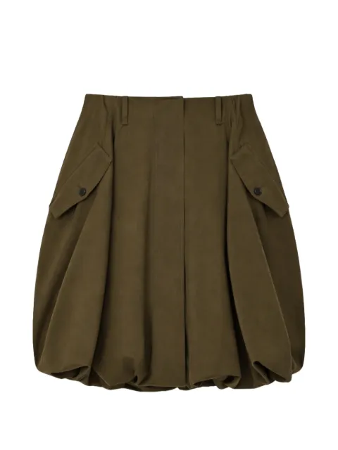 LOEWE falda corta con bolsillos y botones