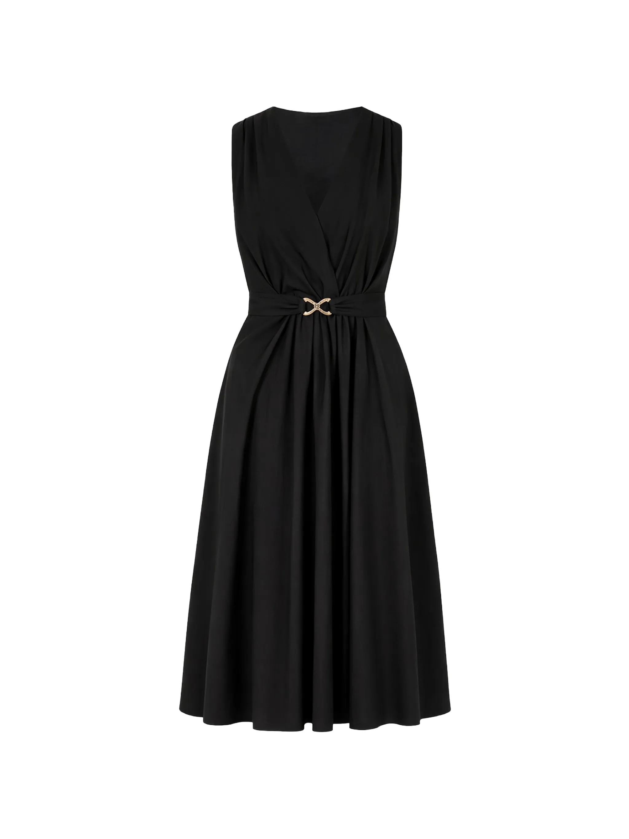 TWINSET V-neck midi dress