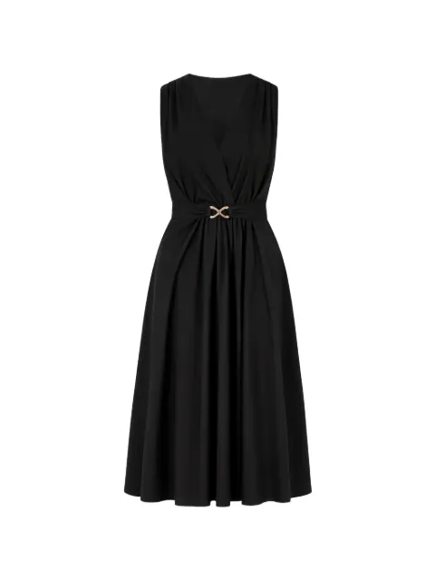 TWINSET V-neck midi dress