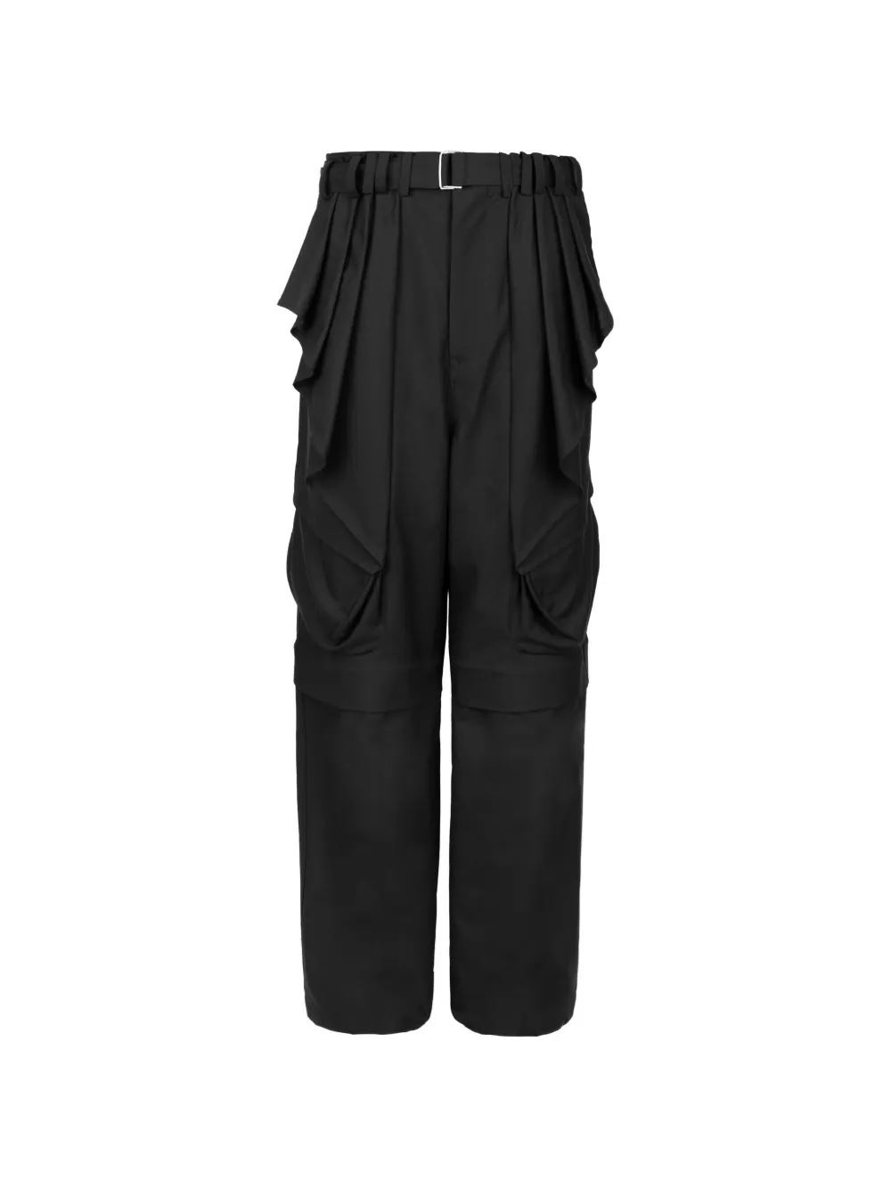 JiyongKim black cargo pants - Nero