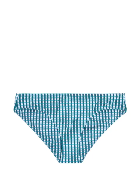 nounou Missy checked bikini bottons