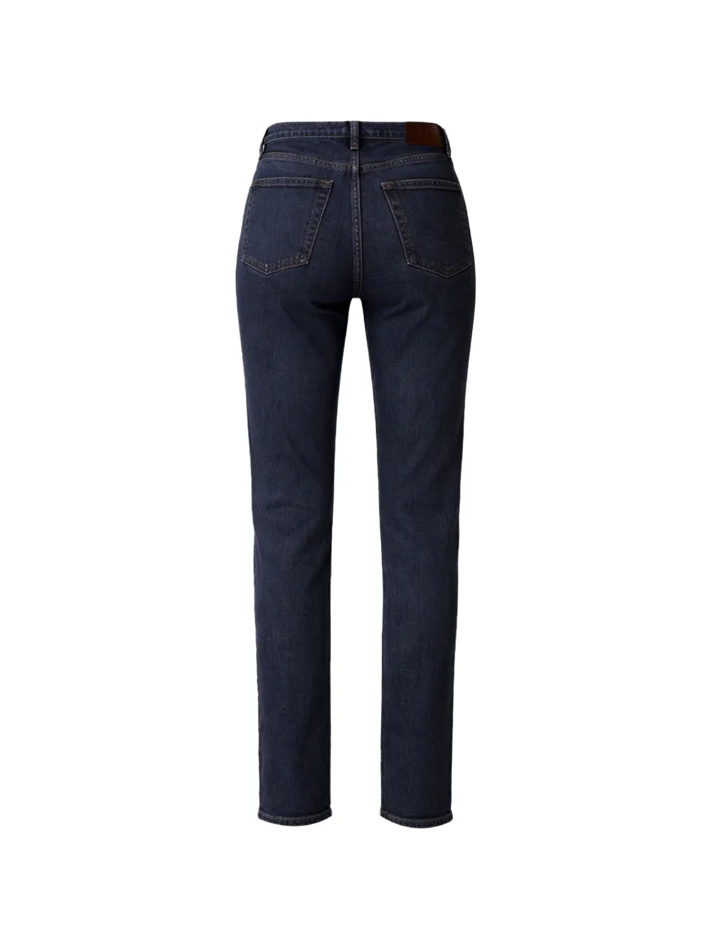 Calvin Klein Straight jeans met logo Blauw