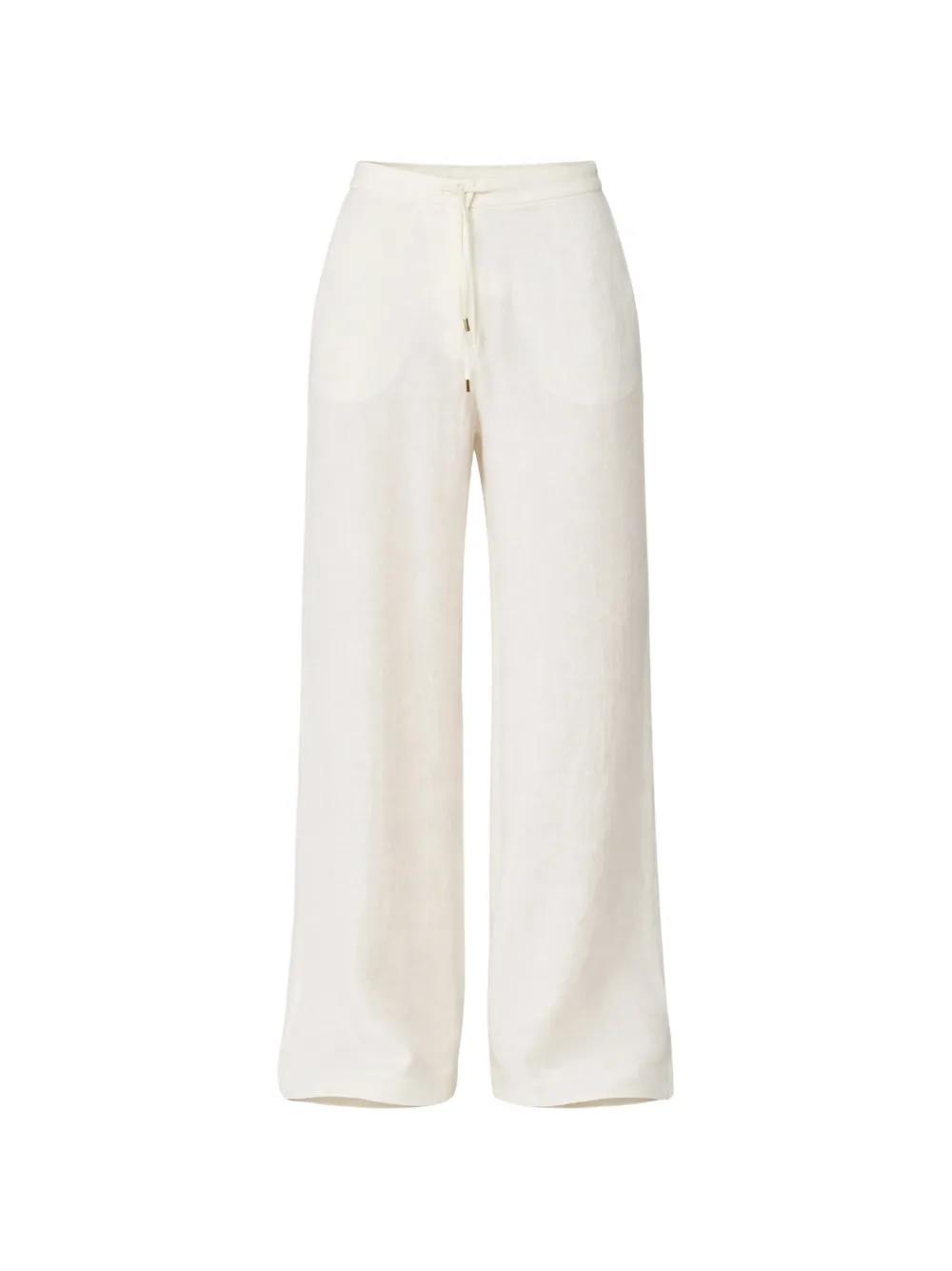 Max Mara drawstring-fastening trousers - Bianco