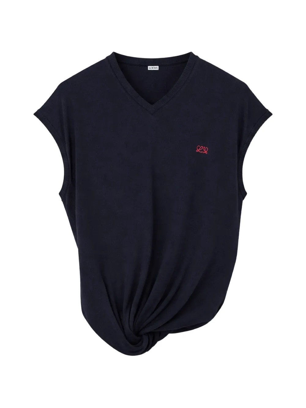 LOEWE V-neck sweater - Blu
