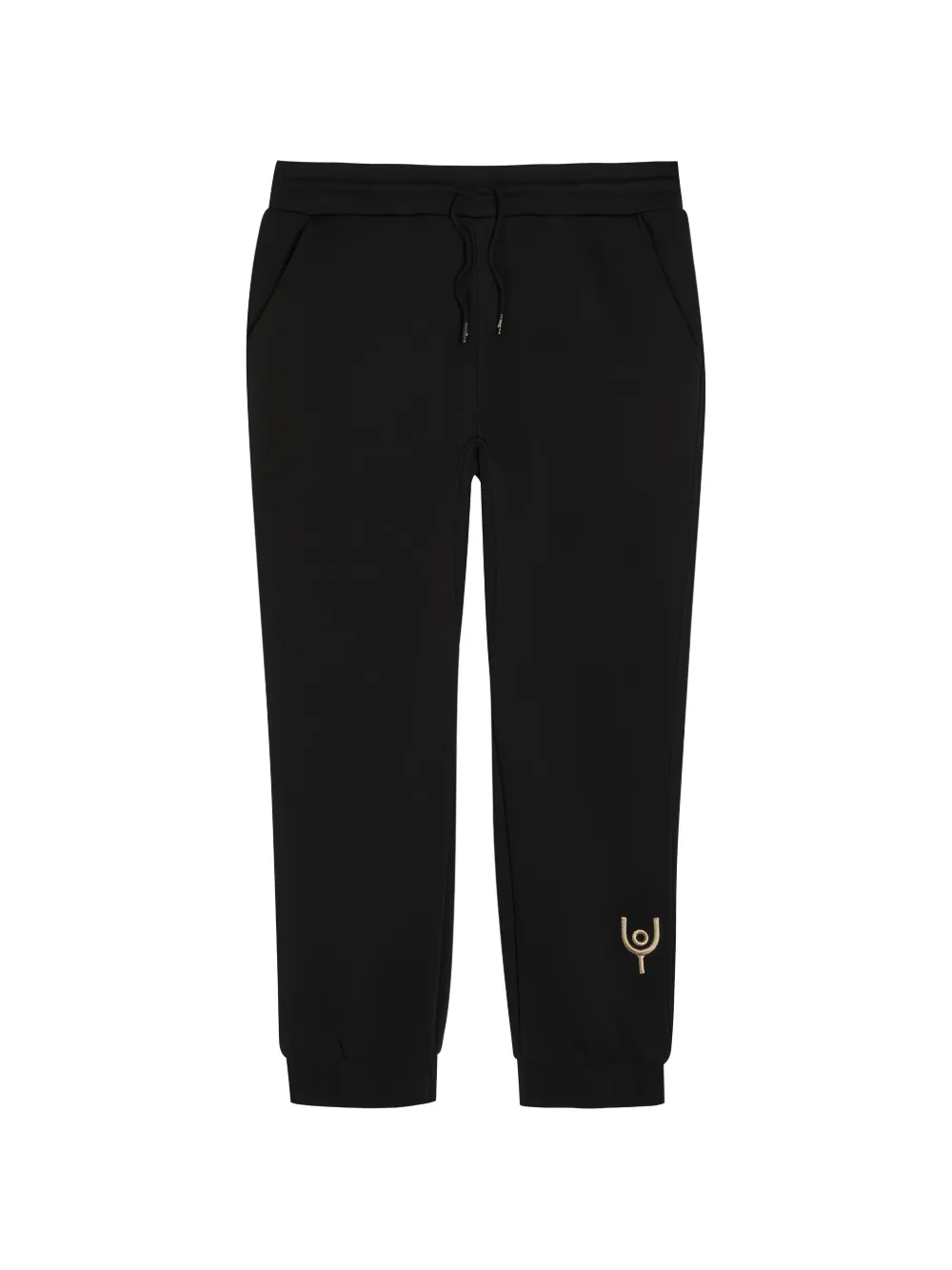 NOW YOU LIVE Magna drawstring track pants - Nero