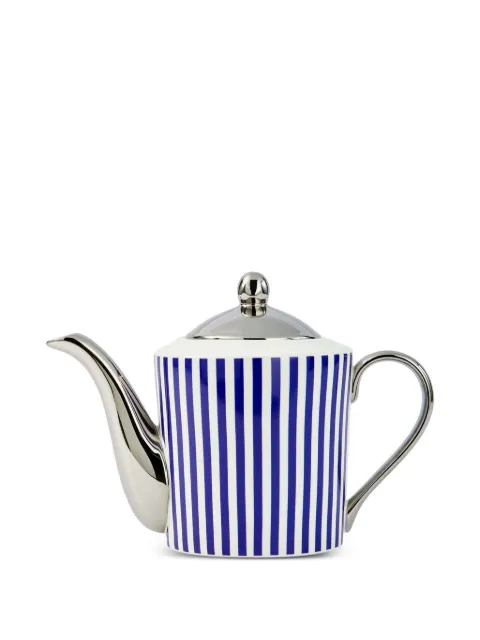 POLSPOTTEN Aunty striped teapot