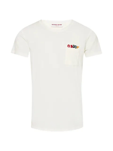 Orlebar Brown chest-pocket embroidered T-shirt