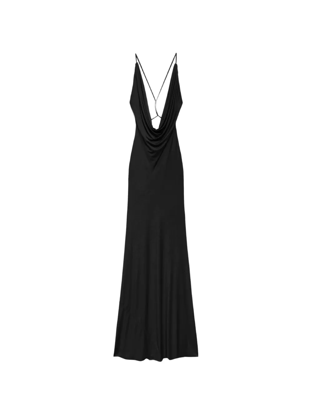 Aniye By Ria V-neck dress - Nero
