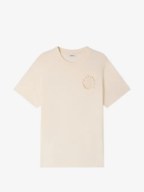 SANDRO t-shirt à patch fleur